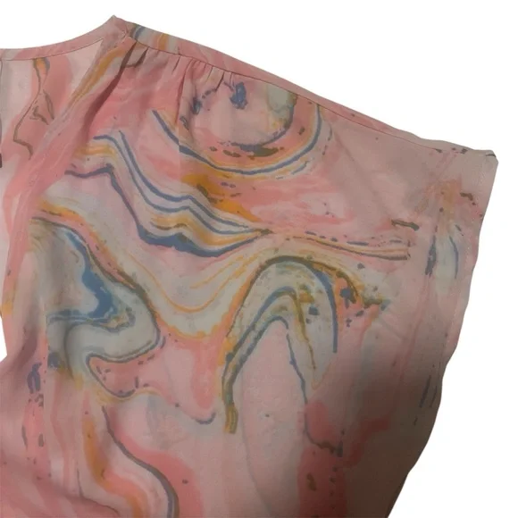 Buddy Love Light Pink Marble Private Yacht Maxi Dress NWT Sz L - Picture 6 of 13